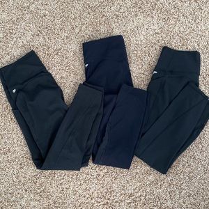3 for $20! Fabletics Black Leggings size M